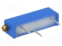 Potentiometer: mounting; multiturn; 500Ω; 750mW; ±10%; linear