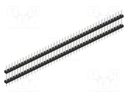 Connector: pin strips; pin header; male; PIN: 42; 2mm; THT; 1x42
