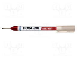 Marker: permanent marker; red; 1mm; Dura-Ink 5; Tip: round