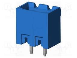 Connector: pluggable terminal block; socket; male; on PCBs