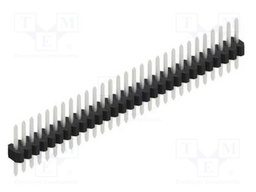 Connector: pin strips; pin header; male; PIN: 29; 1.27mm; THT; 1x29