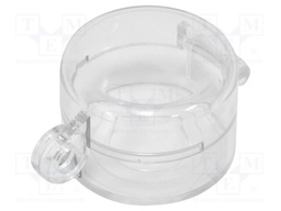 Cover; E; transparent; buttons and switches