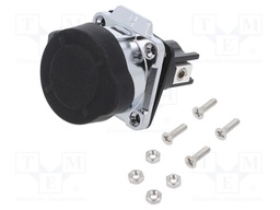 Connector: circular; socket; size 28; 02; male; PIN: 2; for latch