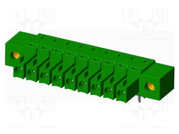 Connector: pluggable terminal block; socket; female; angled 90°