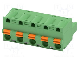 PCB connector, nominal cross section: 2.5 mm?, color: green,
