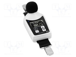 Meter: sound level; LCD; Sound level: 70÷140dB; 31.5÷8000Hz; IP20