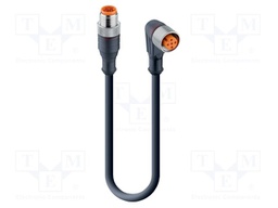 Cable: for sensors/automation; PIN: 5; 4m; Indication: LED