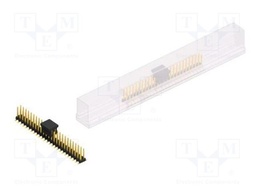 Connector: pin strips; pin header; male; PIN: 50; 2mm; SMT; 2x25