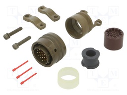 Connector: circular; plug; PT/451