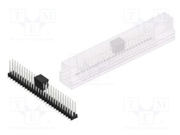 Connector: pin strips; pin header; male; PIN: 54; 2.54mm; SMT; 2x27
