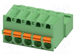 PCB connector, nominal cross section: 2.5 mm?, color: green,