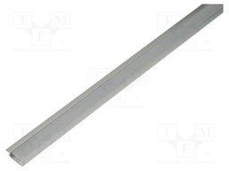 Profiles for LED modules; mat; recessed; L: 2m; aluminium