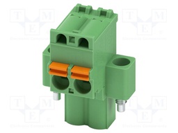 PCB connector, nominal cross section: 2.5 mm?, color: green,