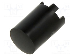 Button; round; black; Ø6.5mm; MEC5GSH935,MEC5GTH935; 5G; H: 15mm