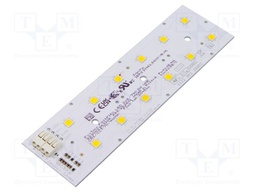 LED strip; W: 49.5mm; L: 172.2mm; No.of diodes: 12; CRImin: 70; 4000K