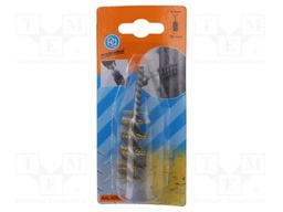 Brush; 20mm; Ø: 6mm; brass; Mounting: rod 6mm