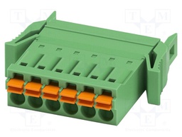 PCB connector, nominal cross section: 1.5 mm2, color: green,