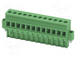 PCB connector, nominal cross section: 2.5 mm?, color: green,