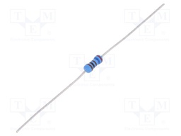 Resistor: metal film; THT; 261Ω; 0.25W; ±1%; Ø2.5x6.8mm; 50ppm/°C