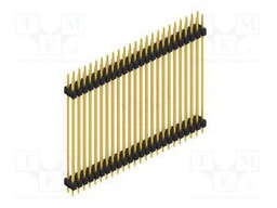 Connector: pin strips; pin header; male; PIN: 48; 2.54mm; THT; 2x24