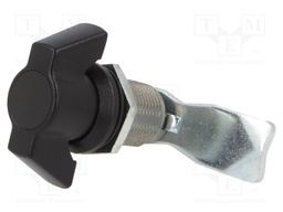 Lock; without cylinder; zinc and aluminium alloy; 30mm