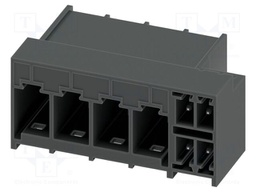 PCB hybrid header, nominal cross section: 6 mm?, color: blac