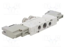 Electromagnetic valve; 5/2 monostable; 10mm; Pressure: 1÷7bar