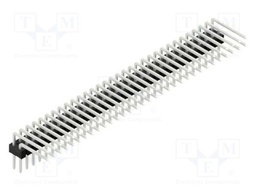 Connector: pin strips; pin header; male; PIN: 64; 2.54mm; THT; 2x32