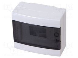 Enclosure: for modular components; IP40; wall mount; white; 40 CD