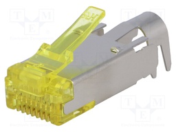 Plug; RJ45; PIN: 8; Cat: 6a; shielded,with conductor guide