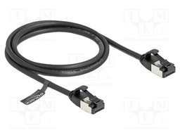 Patch cord; U/FTP; Cat: Cat 8.1; RJ45 plug,both sides; 1m; TPE