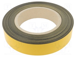 Tape: marking; black; L: 50m; W: 50mm; self-adhesive; PVC