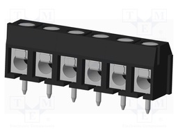 Connector: PCB terminal block; terminal; Plating: tinned; on PCBs