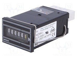 Counter: electromechanical; mechanical indicator; working time