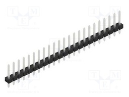 Connector: pin strips; pin header; male; PIN: 23; 2.54mm; THT; 1x23