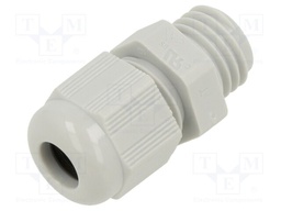 Cable gland; M12; 1.5; IP68; polyamide; grey