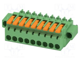 PCB connector, nominal cross section: 1.5 mm2, color: green,