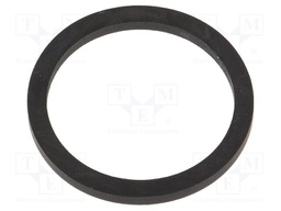 Gasket; rubber; D: 2mm; Øint: 24.8mm; Øout: 29mm; M25