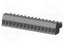 Connector: pluggable terminal block; plug; female; straight; grey