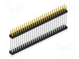 Connector: pin strips; pin header; male; PIN: 56; 2.54mm; THT; 2x28