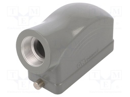 Enclosure: for HDC connectors; size 16B; for cable; for latch