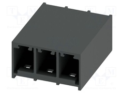 PCB headers, nominal cross section: 6 mm?, color: black, nom