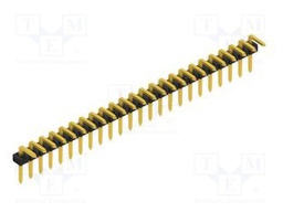 Connector: pin strips; pin header; male; PIN: 24; 2mm; THT; 1x24