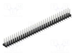 Connector: pin strips; pin header; male; PIN: 64; 2.54mm; SMT; 2x32