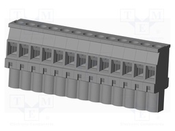 Connector: pluggable terminal block; plug; female; angled 90°