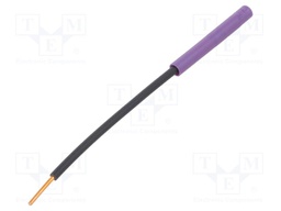Probe tip; 32A; 1kV; violet; Tip diameter: 1.8mm; Socket size: 4mm