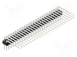 Connector: pin strips; pin header; male; PIN: 50; 2.54mm; THT; 2x25