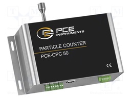 Meter: counter; Range: 0÷10000000ppm; Humid.range: 0÷100%RH; ±5%