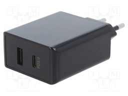 Power supply: switched-mode; voltage source; 5VDC; 5A; 28W; plug