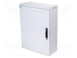 Enclosure: wall mounting; X: 500mm; Y: 700mm; Z: 265mm; ABS; grey